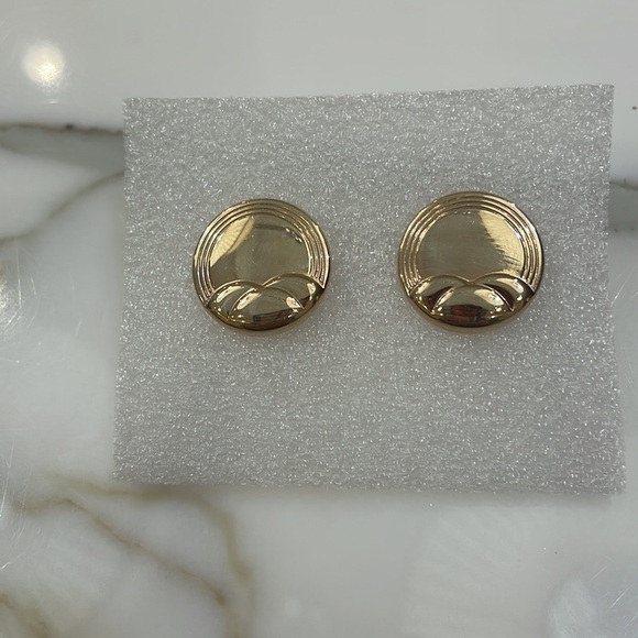 Swank FO Vintage Gold Tone Cuff Links —MCM—Great Design & Condition—OS - Picture 2 of 8